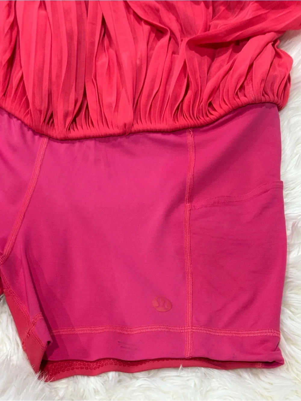 Lululemon Mesh Pleats Mid-Rise Mini Tennis Skirt